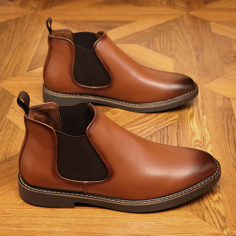 Eleganz™ – Classic Pointed-Toe Formal Boots for Men (Global Shipping)